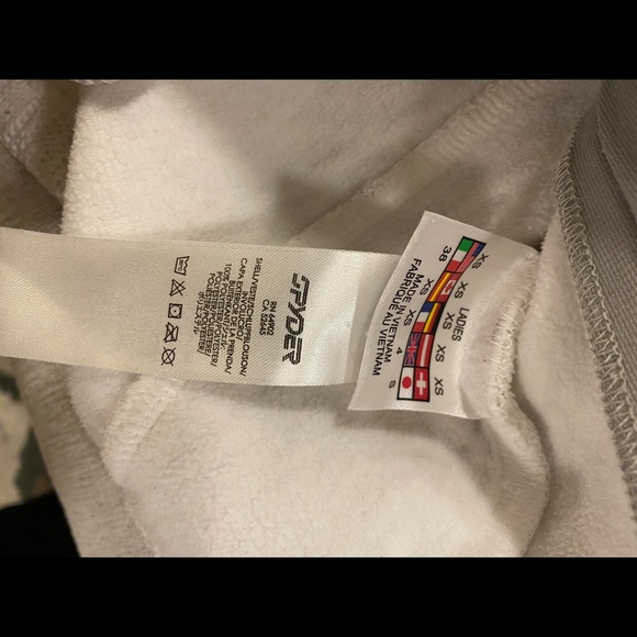 Spyder sky/thermal zipped top - technical wear - Picture 6 of 8